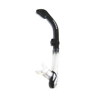 Length 51cm Scuba Diving Snorkel Breathing Tube PVC Material For Adults