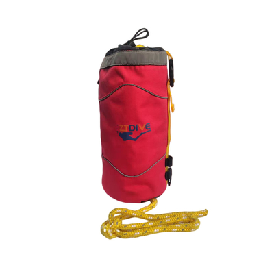 PSE Nonslip Water Safety Throw Rope , Diameter 9mm Water Rescue Rope Bag