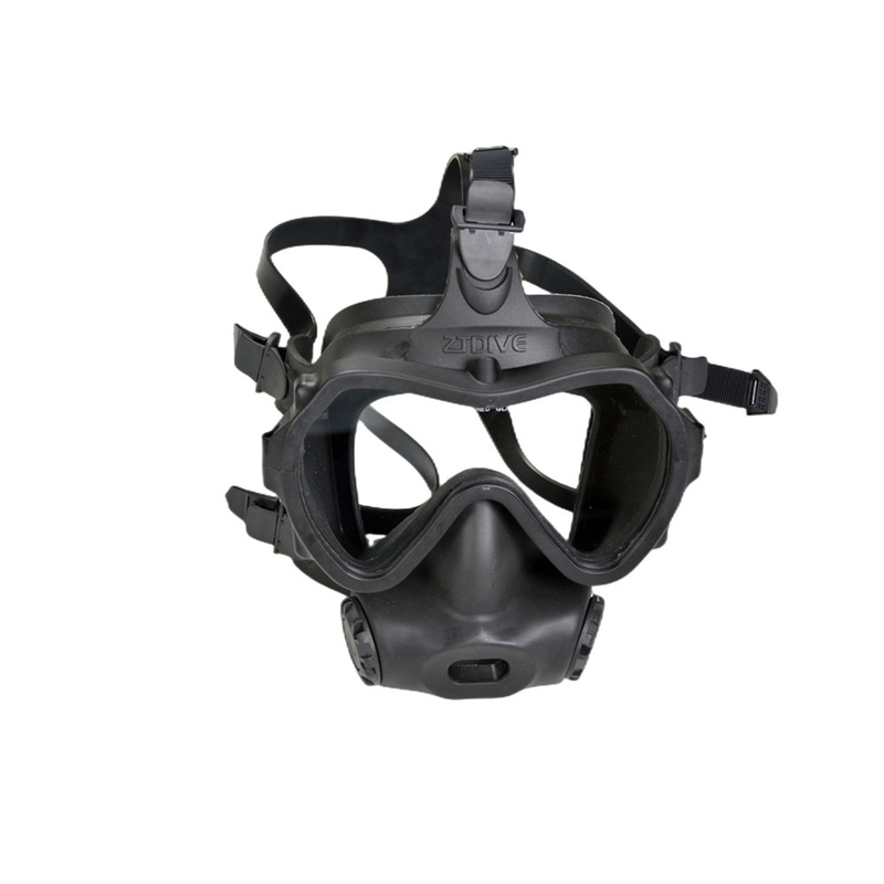 Portable Rubber Full Face Diving Mask Anti Scratch Ultralight