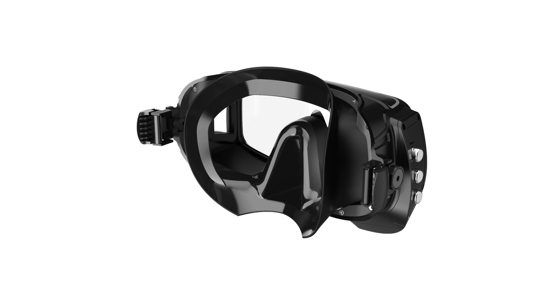 Portable Practical Smart Diving Mask , Anti Scratch Scuba Gear Goggles