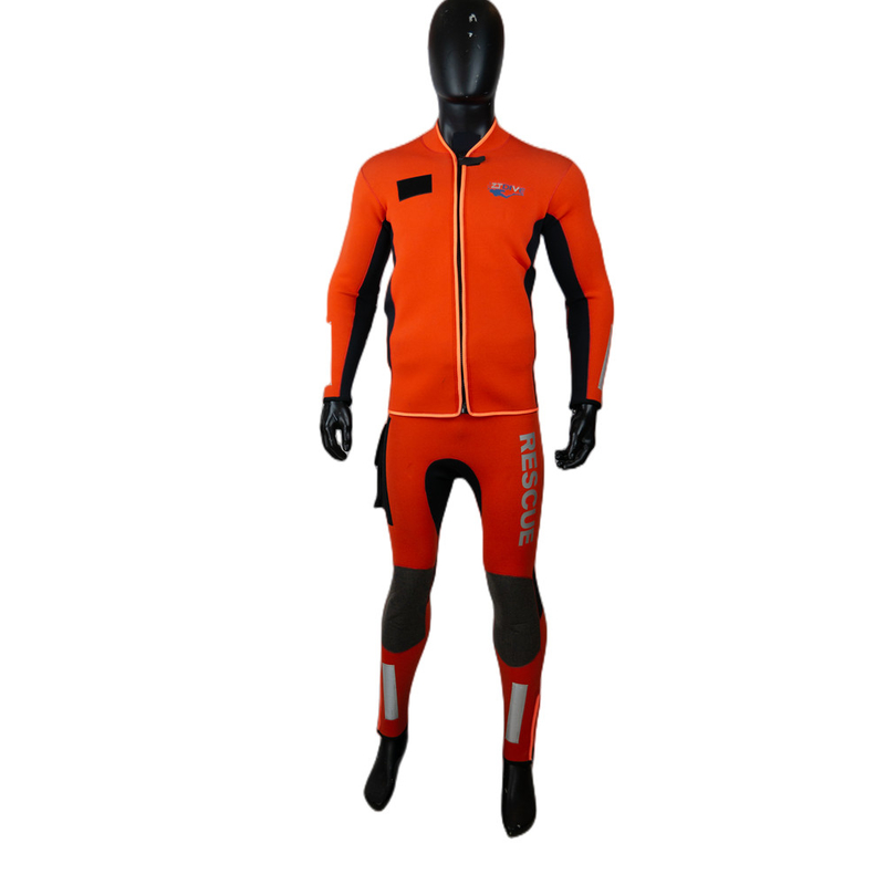 Neoprene Water Rescue Wet Suit Anti Corrosion Wearable Thickened